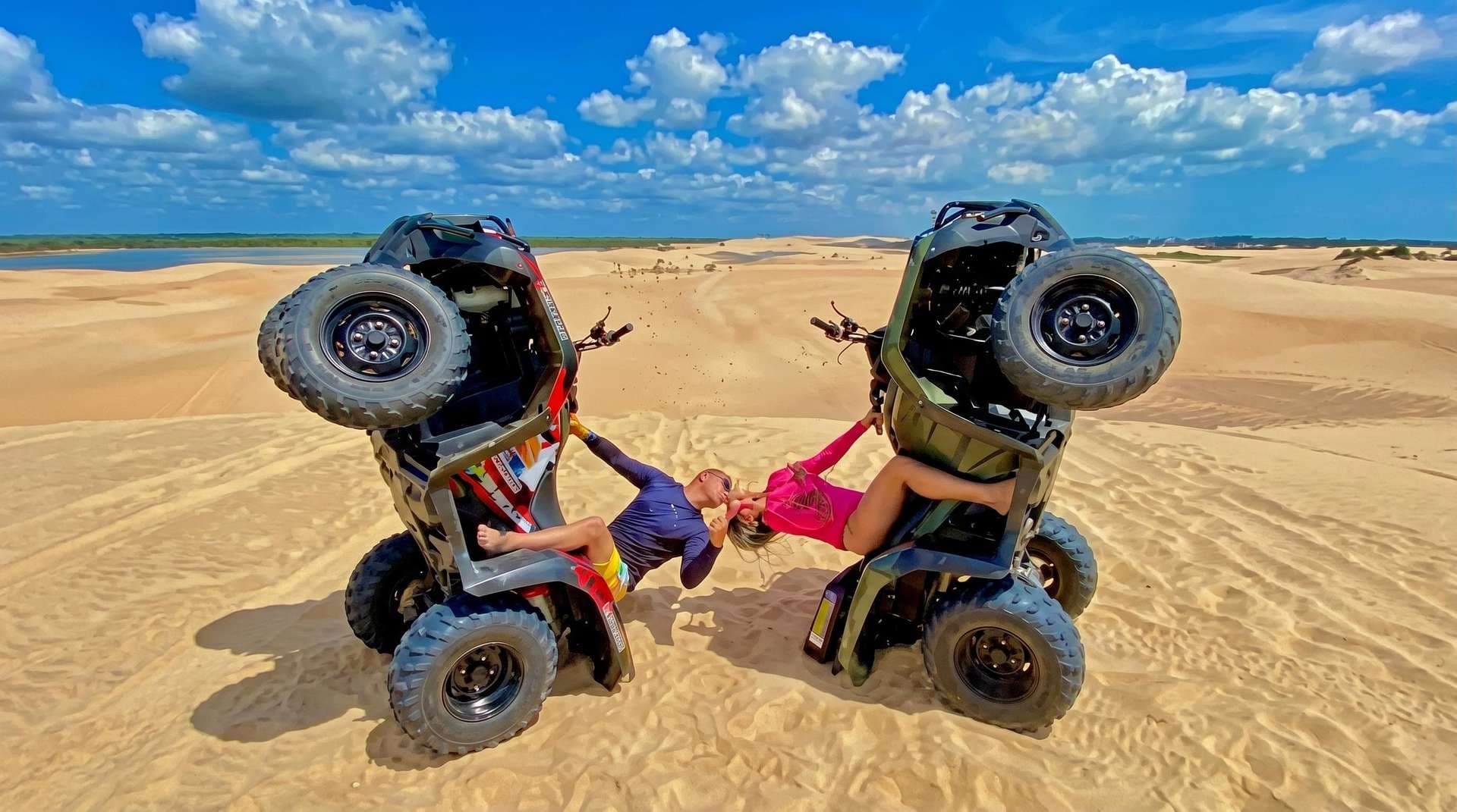 Trilha de Quadriciclo na Costa Oeste de Jericoacoara